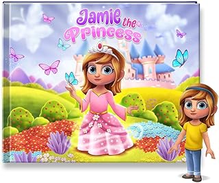 Personalized Princess Story Book - Custom Book with Girls Name