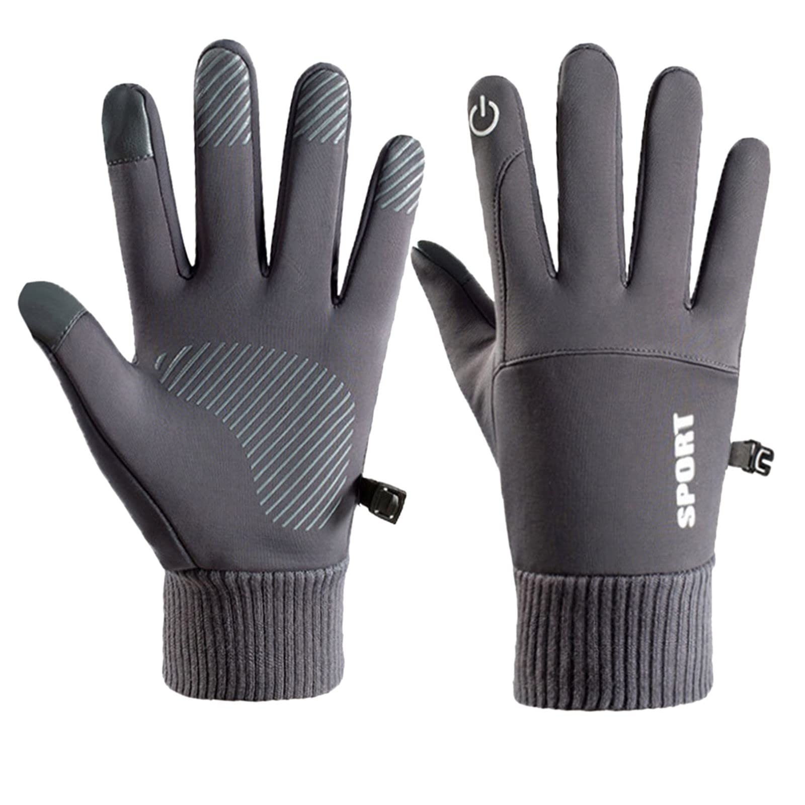 Waterproof Winter Gloves Men Women Thermal Warm Gloves Touch Screen Driving Glove for Snowboarding Cycling Hiking
