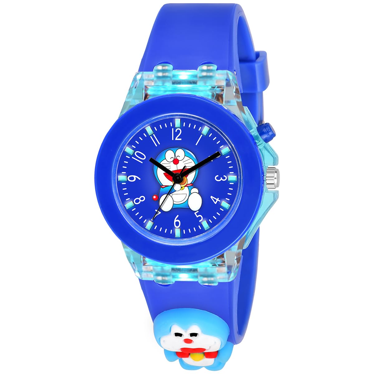 ON TIME OCTUS Resin Kids Analouge Multi-Color Light Cute 3D Cartoon Character Boys and Girls Analogue Watch (Blue Dial & Blue Colored Strap) (B0CF1RC5H9) Amazon Price History, Amazon Price Tracker