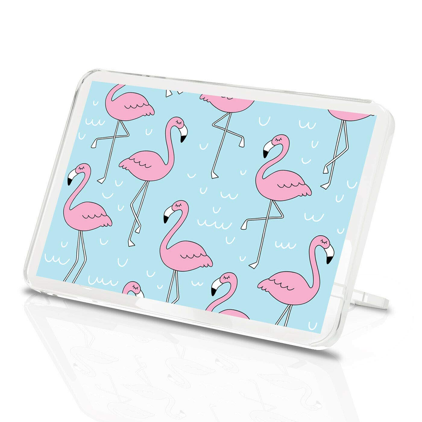Destination Vinyl Magnets Girls Multicolor 1 X Fridge Magnet -Pretty Pink Flamingos Classic Fridge Magnet -Funky Tropical Gift #15774