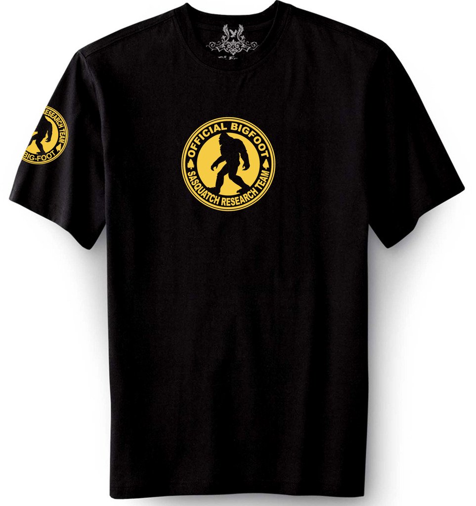 Gs-eagleMen's Sasquatch Bigfoot Research Team Graphic T-Shirt