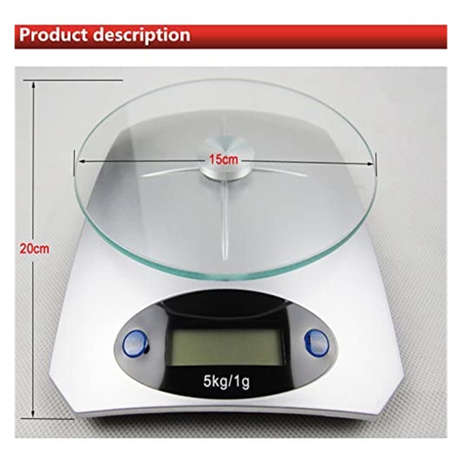 Báscula De Cocina Multifunción Digital 11 Lb Y 5 Kg Pantalla Alta Precisión A Prueba Agua Electrónica Pequeña For Alimentos Con Función Tara Medición Precisa Esfuerzo