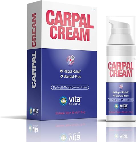 Muñeca de túnel carpiano, crema para aliviar el dolor en las articulaciones de acción rápida con 3 potentes formas de electrolitos de magnesio y