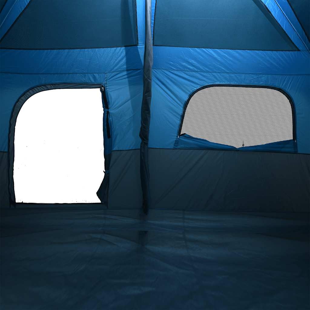 vidaXL Tienda de Campaña Familiar para 10 Personas Impermeable Toldo Refugio