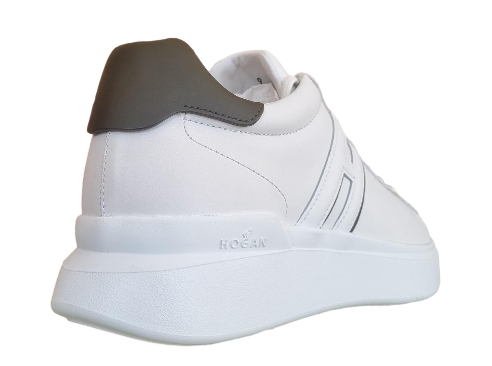 Hogan Zapatillas Hombre Sneakers H580 HXM5800DV42R37239Q Blanco Verde Bosque