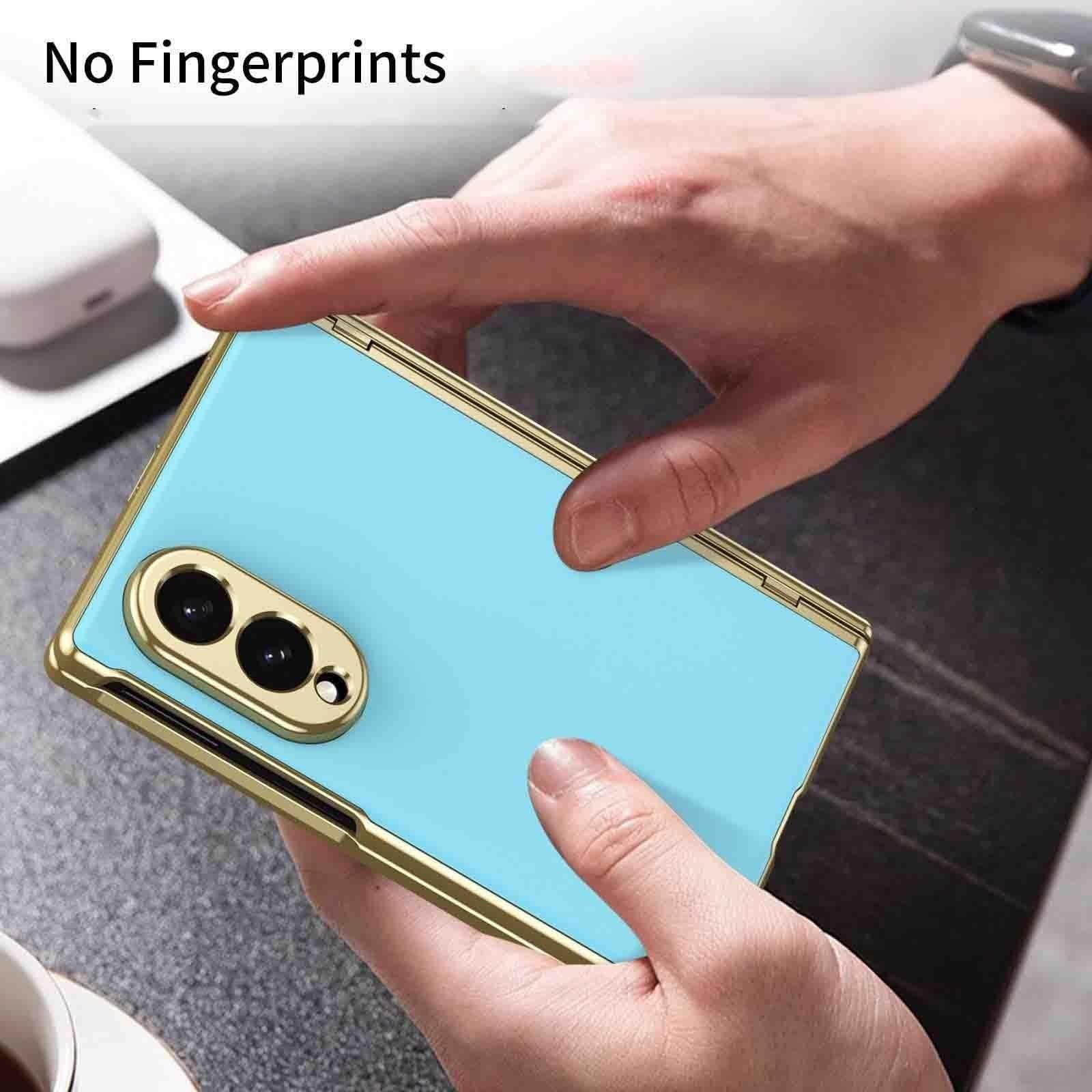 Funda para Samsung Galaxy Z Fold 8, Shock-Absorción Enchapado Carcasa