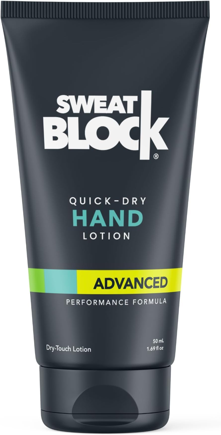 SweatBlock Antiperspirant Quick-Dry Lotion for Hands - Ideal for Heavy Sweating, Hyperhidrosis, Gamer Grip & Sweat Free Handshakes. Dermatologically Tested, Gentle & Effective. Unisex | 50 ml