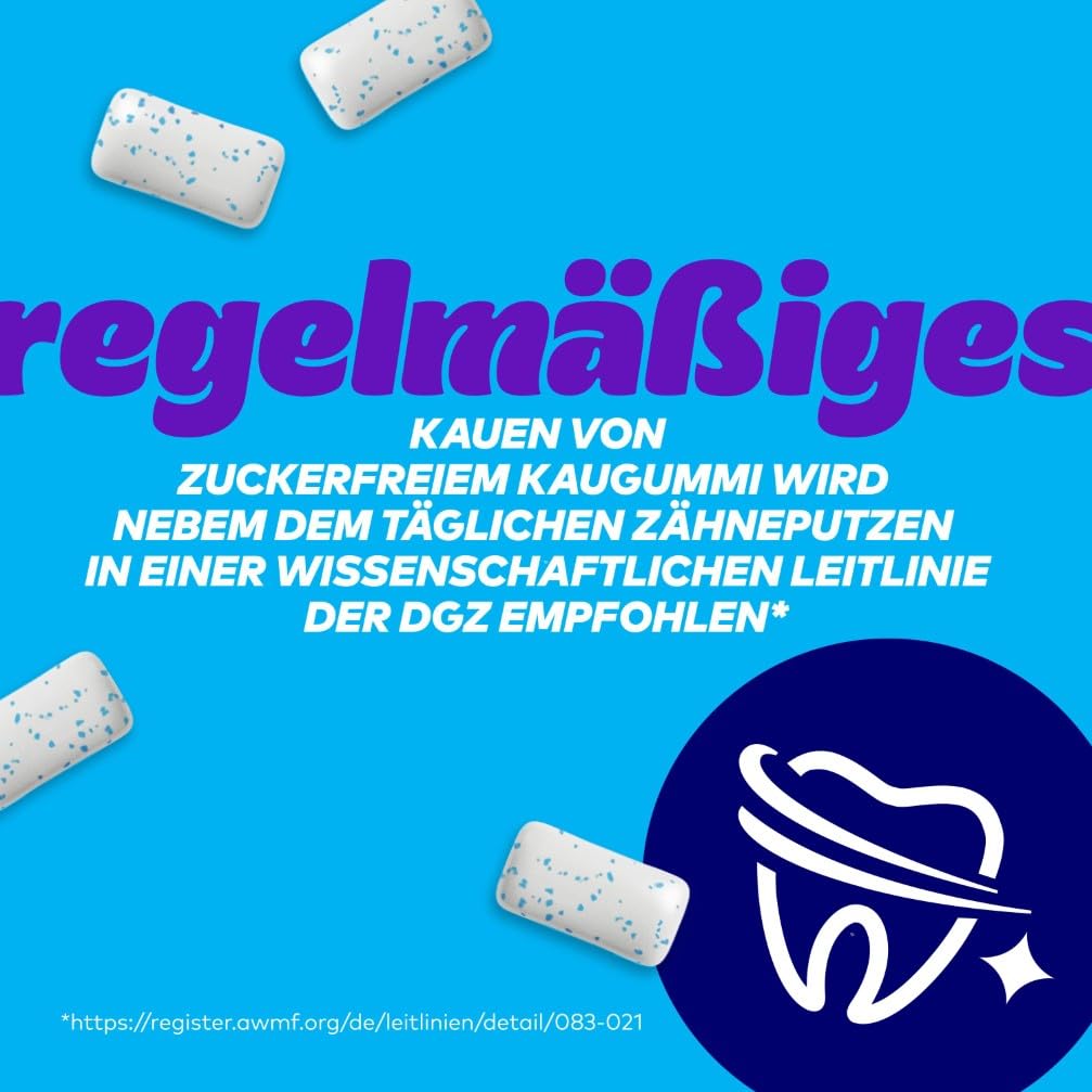 Extra Professional Fresh Strong Mint, Zuckerfreier Kaugummi, Multipack mit 30x10 Dragees, Für frischen Atem