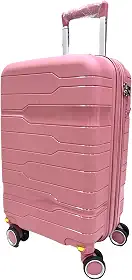 Mala de Bordo 10KG Polipropileno Inquebrável Expansível Tóquio (Rose)