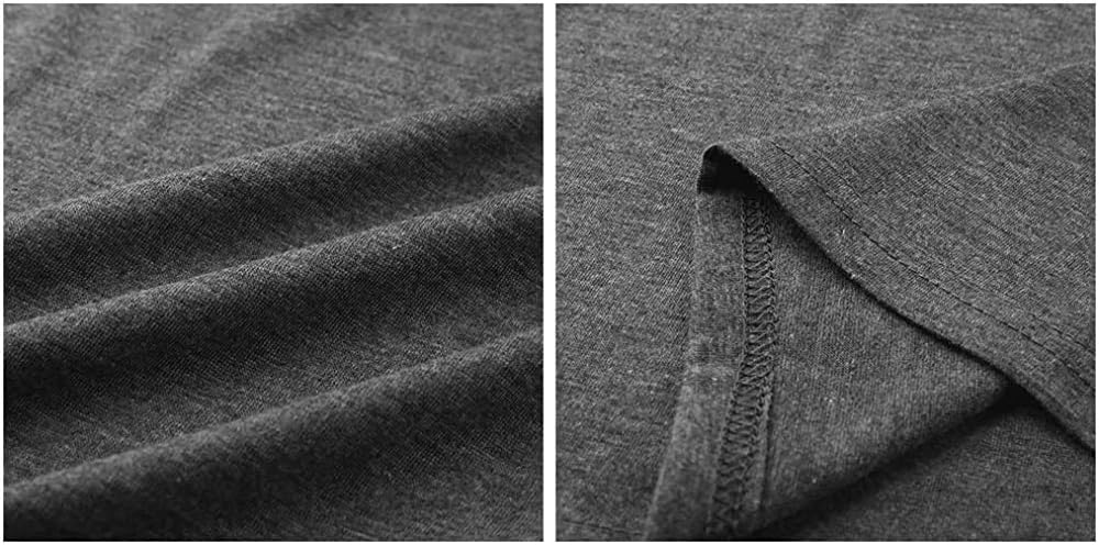 KKG Tops Tunics for Women to Wear with Leggings, Casual Loose Fit V Neck Short/Long Sleeves T Shirt - Image 5