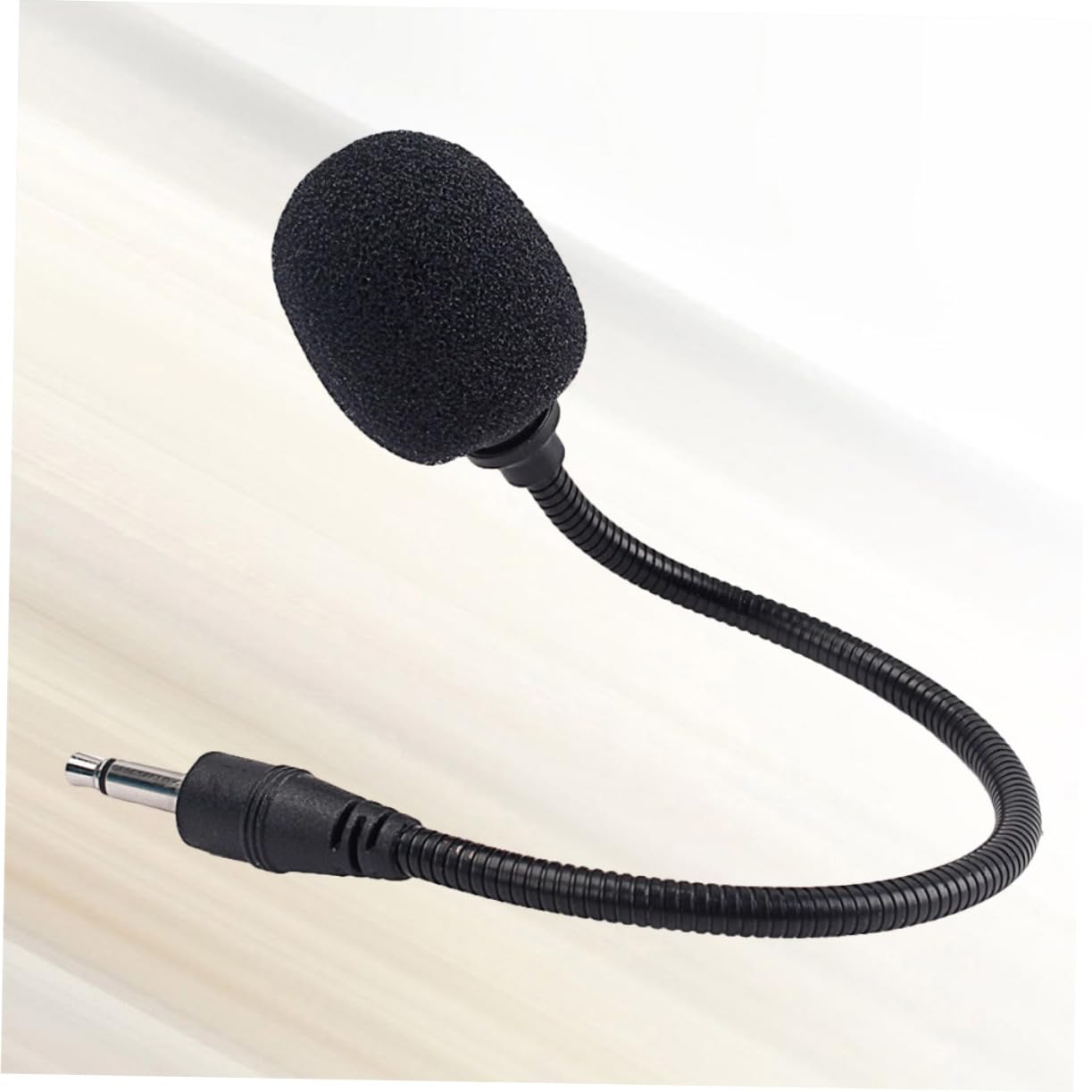 Totority Professional Mini Microphone 3.5mm Mono Plug-in Omnidirectional Condenser for Musical Instrument Stage Use