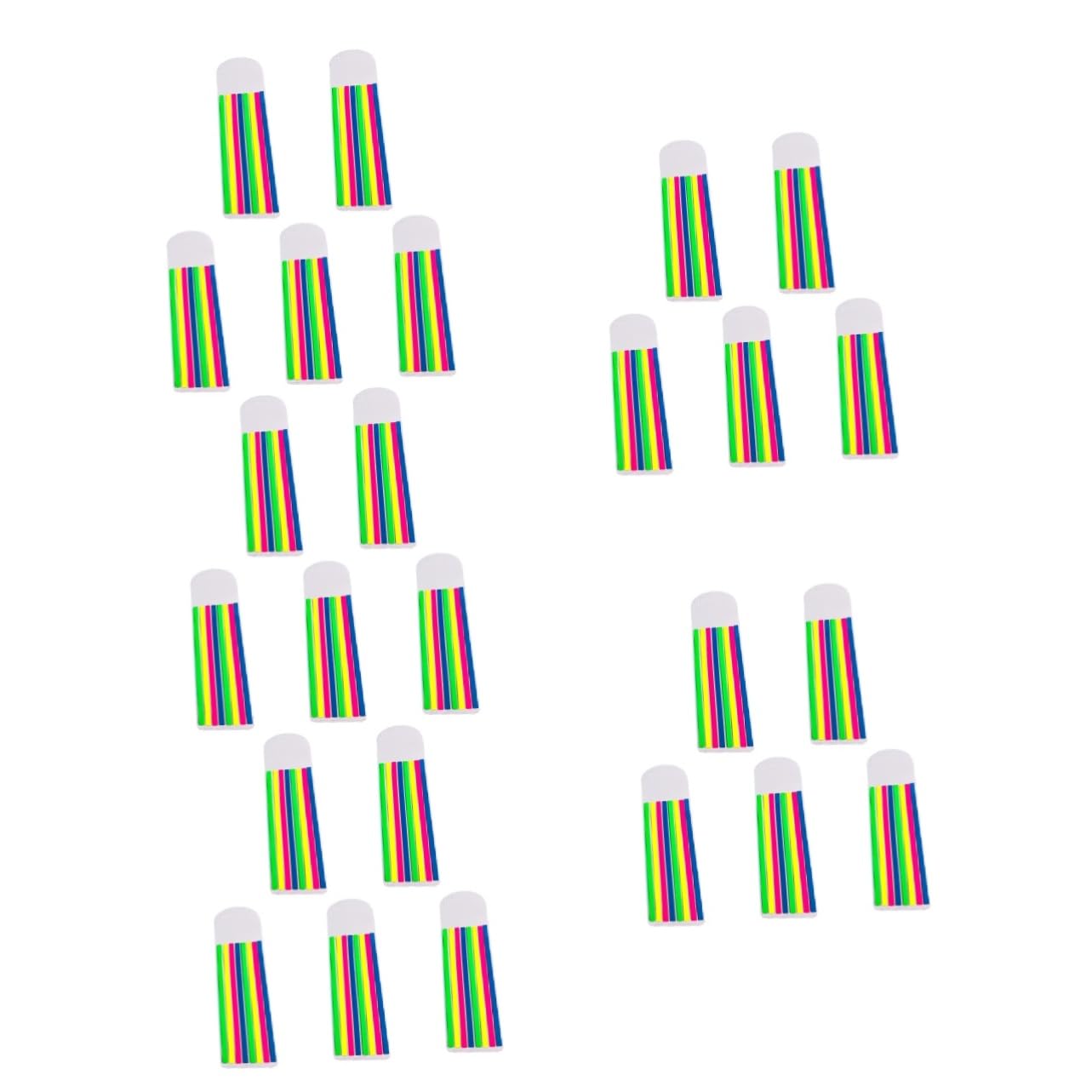 EXCEART 25juegos Pestañas Adhesivas Para Anotaciones Libros Tiras De Resaltador Fluorescentes Para Notas y Memoria Oficina Marcadores De Página Coloridos y Prácticos