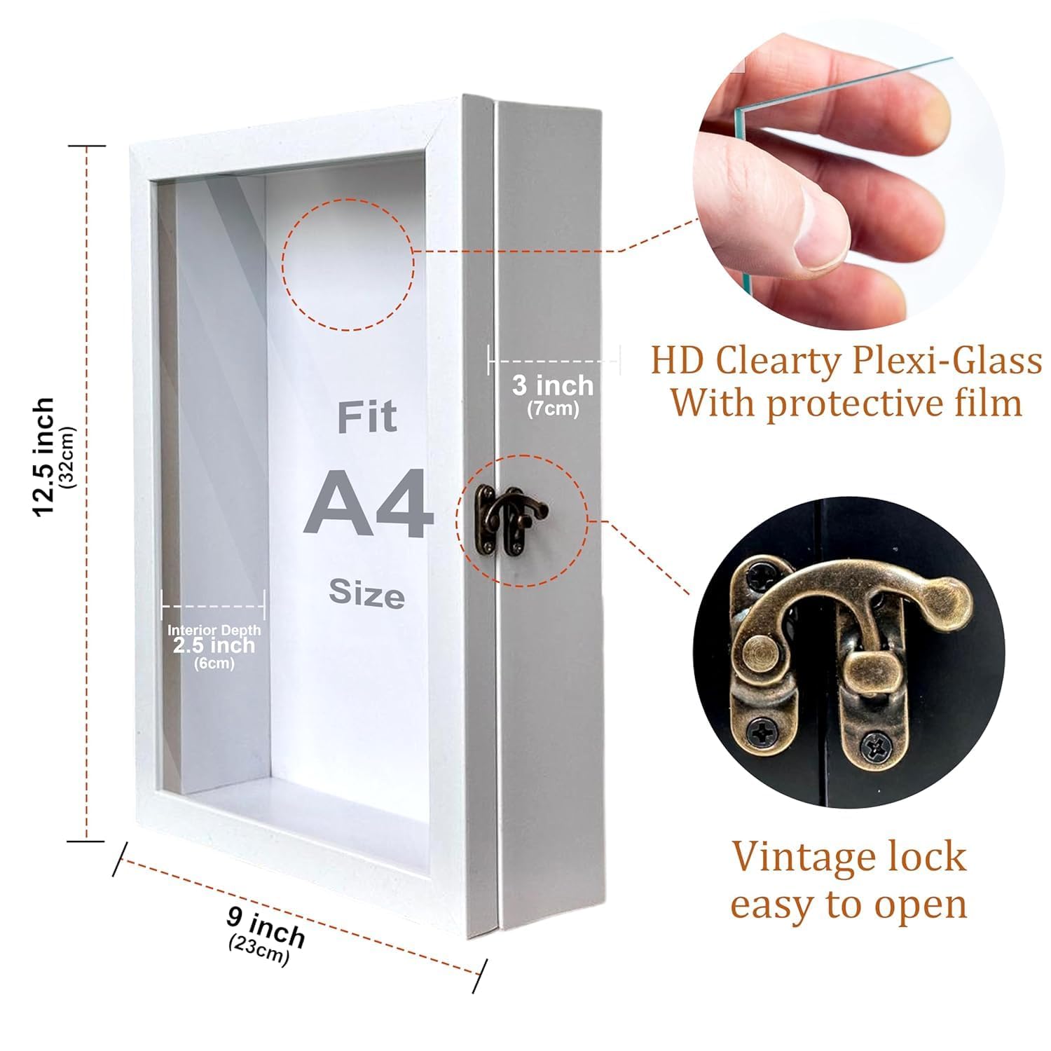 Memory Shadow Box - Display Your Treasures -2 Memory Shadow Box - Display Your Treasures -2