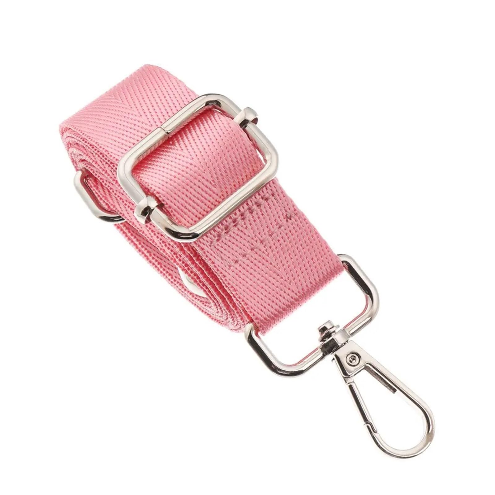 YUPLIODSX Canvas Bag Straps Wide Replacement Strap Shoulder Bag Strap for Bags Nylon Woman Messenger Accessories(Pink)