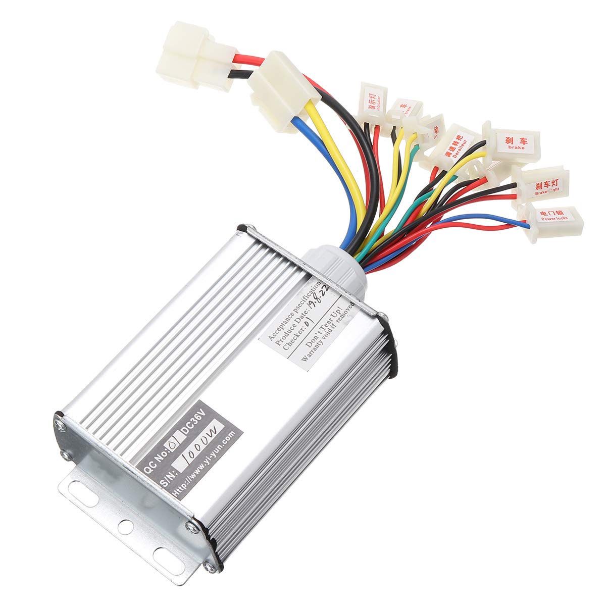 DC 36V 1000W Spazzolato Regolatore Velocità DC Motor Controller Scooter Bicicletta E-bike Accessori Motore Elettrico