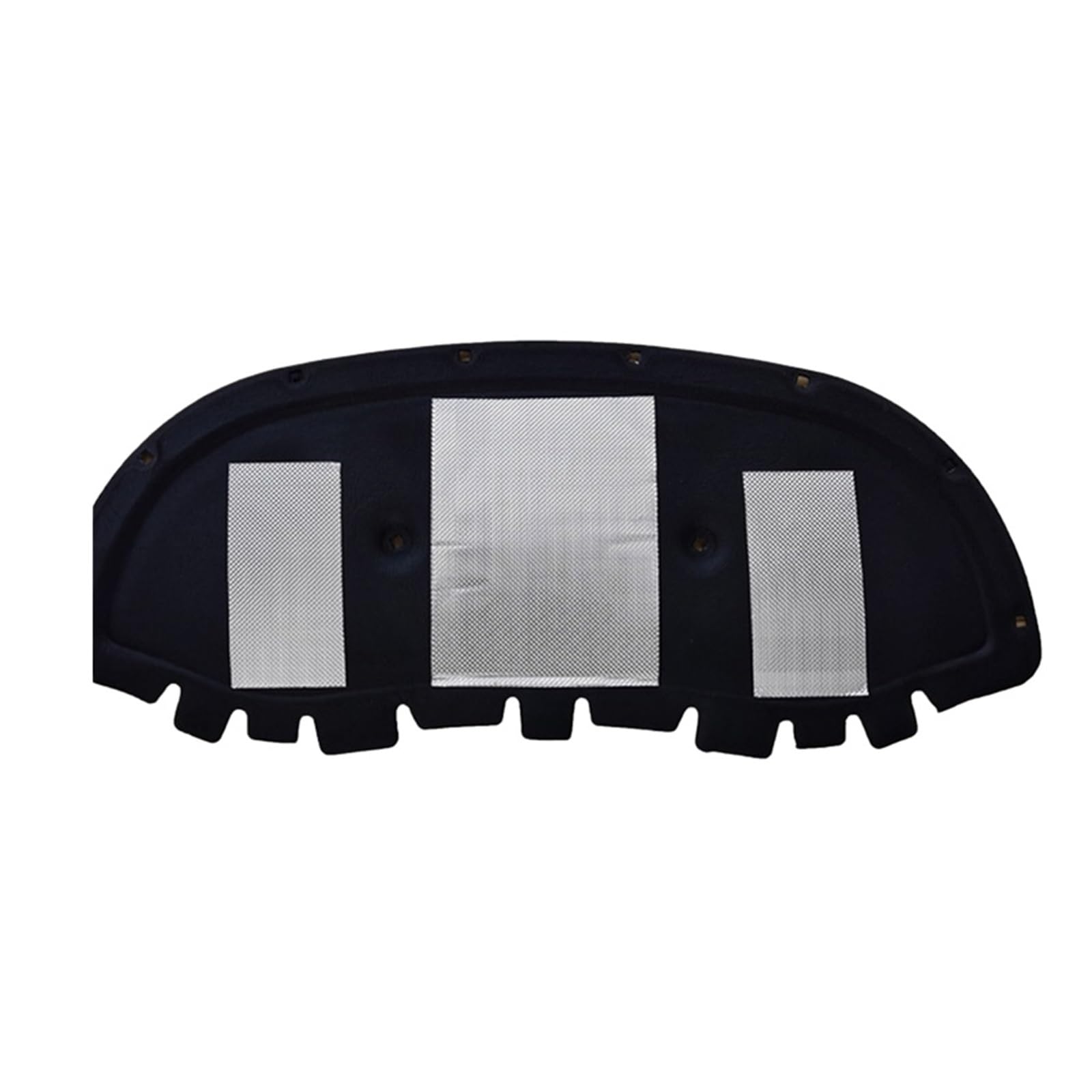 Lycheu Black B Front Hood Engine Firewall Car Front Engine Hood Insulation Pad Heat Sound Cotton Soundproof Mat Cover With Buckle For C-Hr Ax10 Ax50 2018-2022
