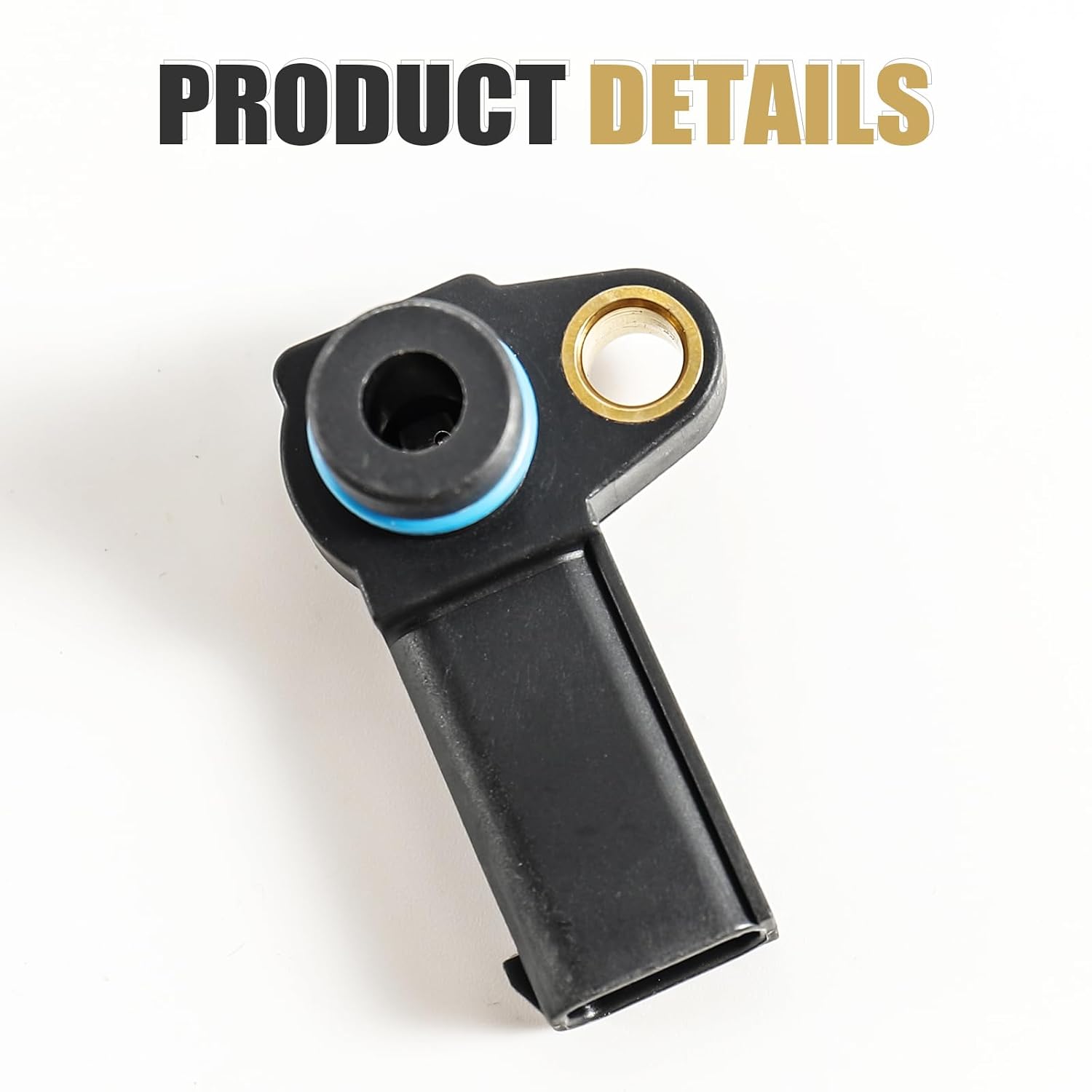 MAP Sensor with Black Spacer Kit for Ford F250 F350 2011-2019 Manifold Absolute Pressure Sensor