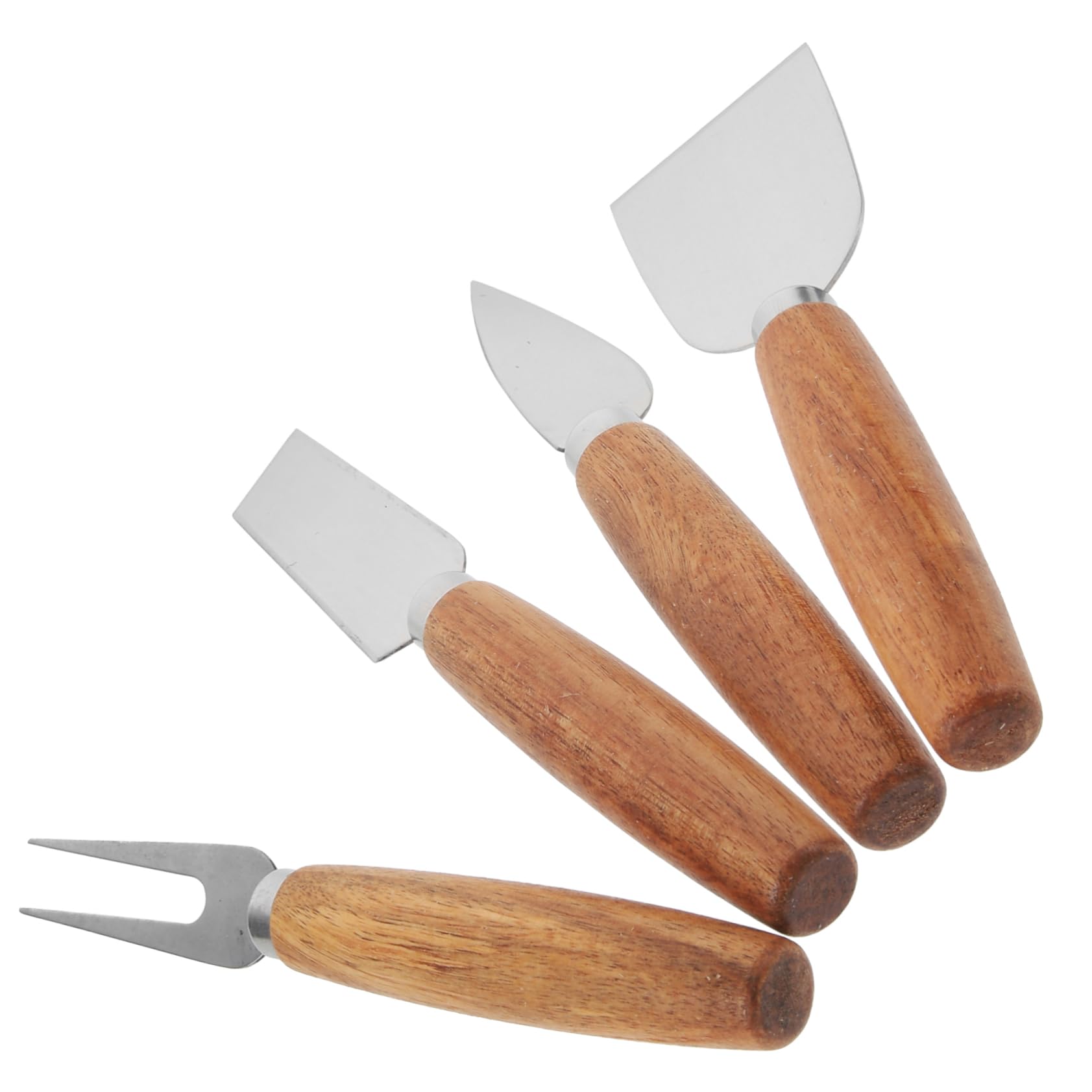 BESTYASH 4pcs Stainless Steel Cheese Cutter Handles Tools for Easy Slicing and Spreading Cheese Butter and Jam for Home and Restaurants