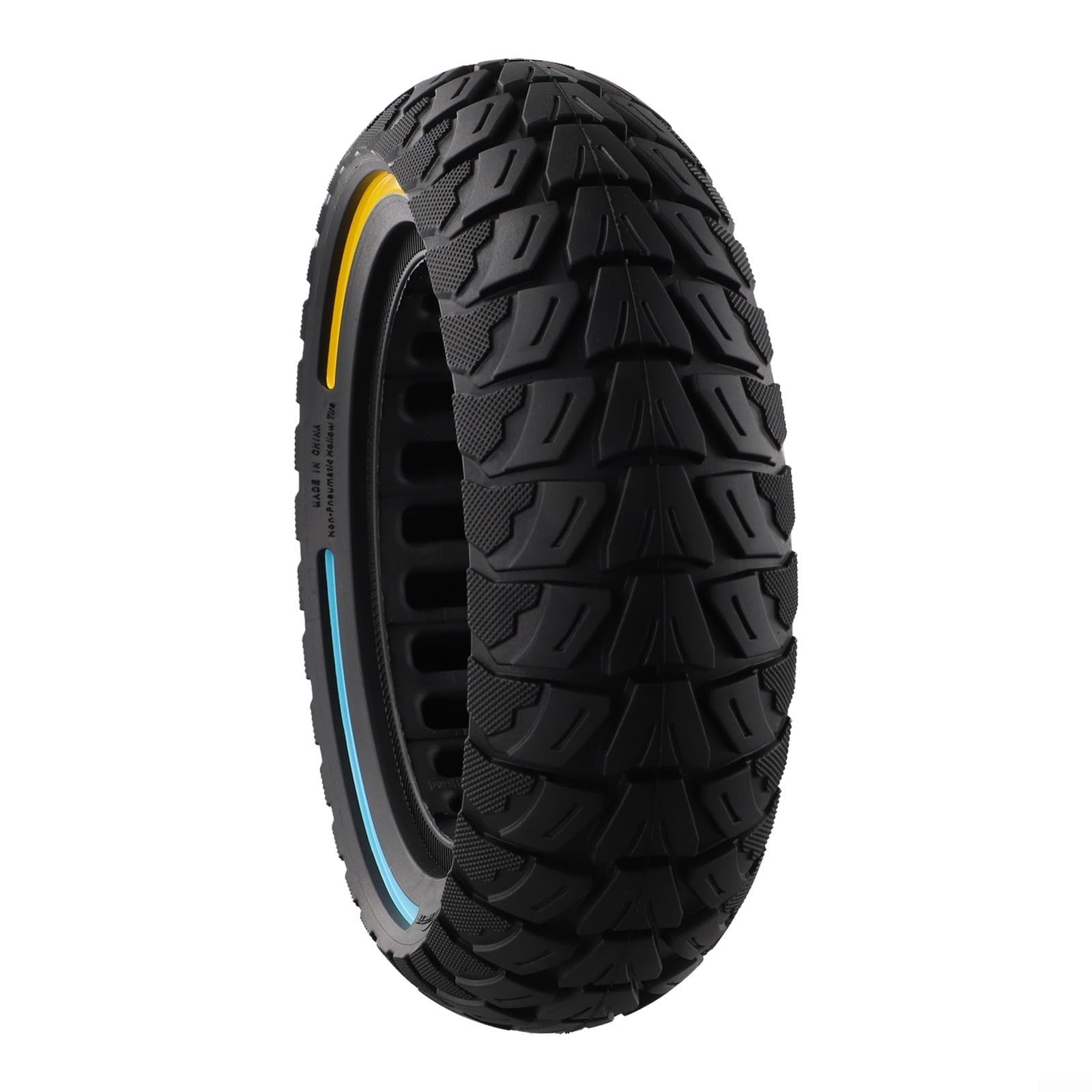 10 Inch 255x80 Solid Tire 3 0 Width Puncture Proof Flat Non-Pneumatic Rubber Tire for Kaabo Mant Electric