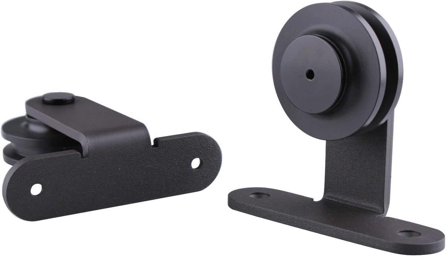 Black Friday Sale 2022 KINMADE Vintage Kate Sliding Barn Door Hardware Kit Two-Openings 10FT(21525mm) Track Two-Door Hardware Kit