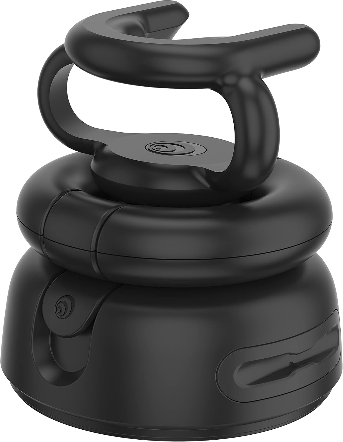PopSockets Multi-Use Phone Mount Dash Mount, Windshield Phone Mount, and Phone Mount for Desk - Black