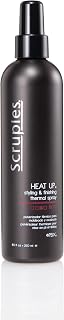 Heat Up Styling Spray - Hair Heat Protectant with Control, Hold and Texture - Lightweight, Water Soluble Formula (8.5 oz)
