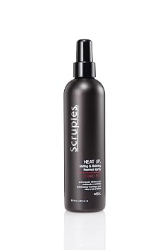 Scruples Heat Up Styling Spray - Hair Heat Protectant with Control, Hold and Texture - Lightweight, Water Soluble Formula 8.5 oz