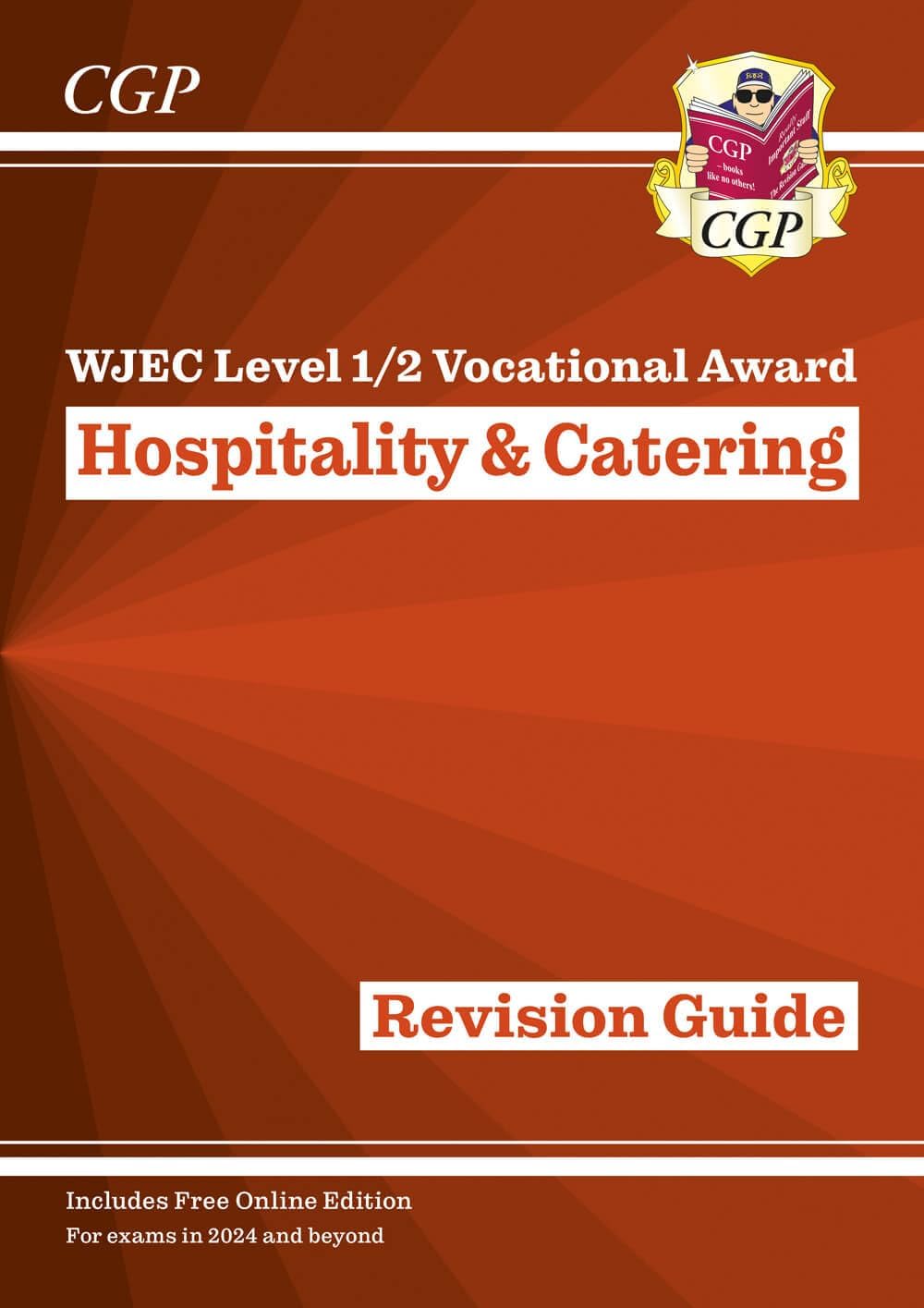 WJEC Level 1/2 Vocational Award in Hospitality & Catering: Revision Guide (with Online Edition): perfect for the 2026 and 2027 exams