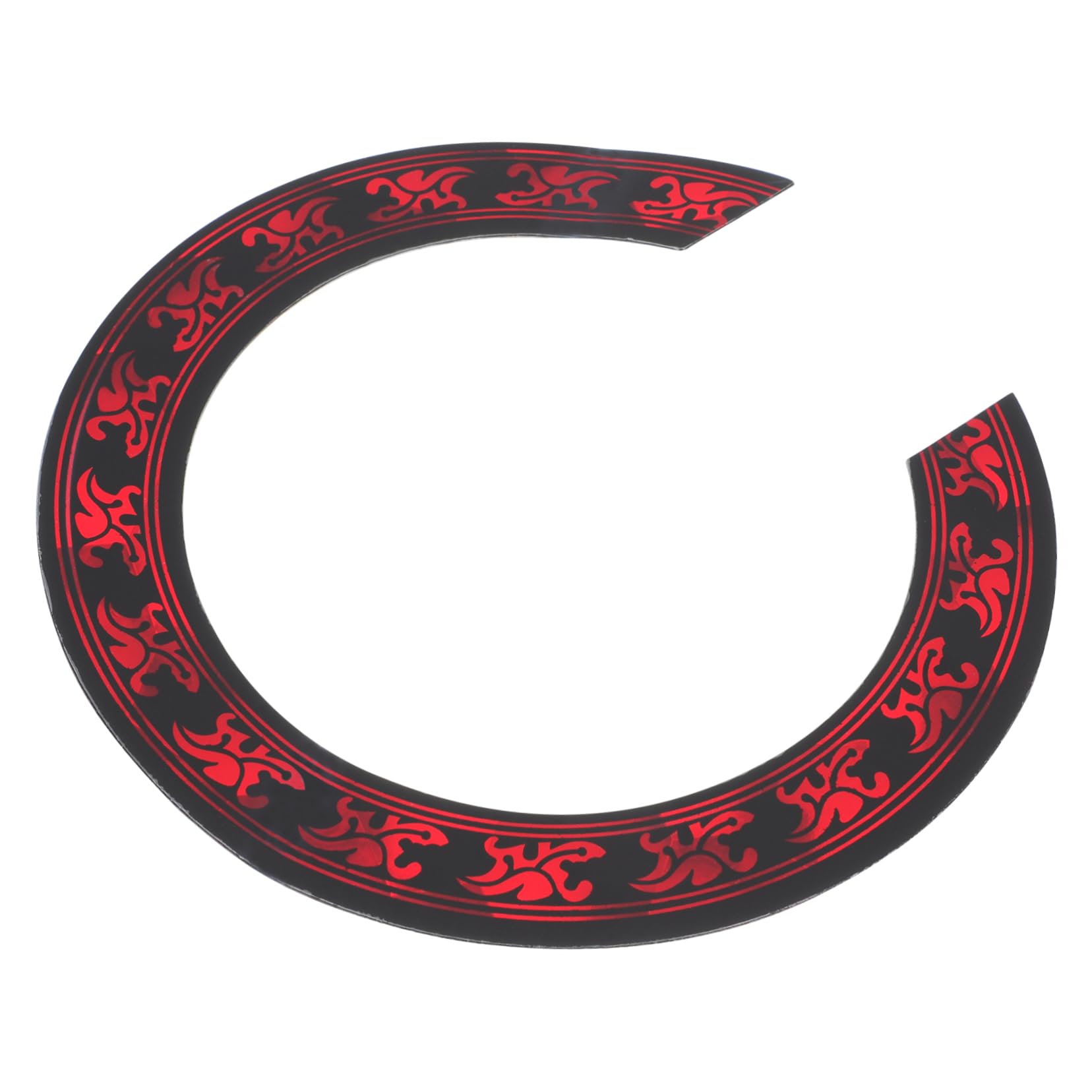 SUPVOX Sound Hole Rosette Decal Guitar Rosette Inlay Guitar Decals Fret Board Stickers