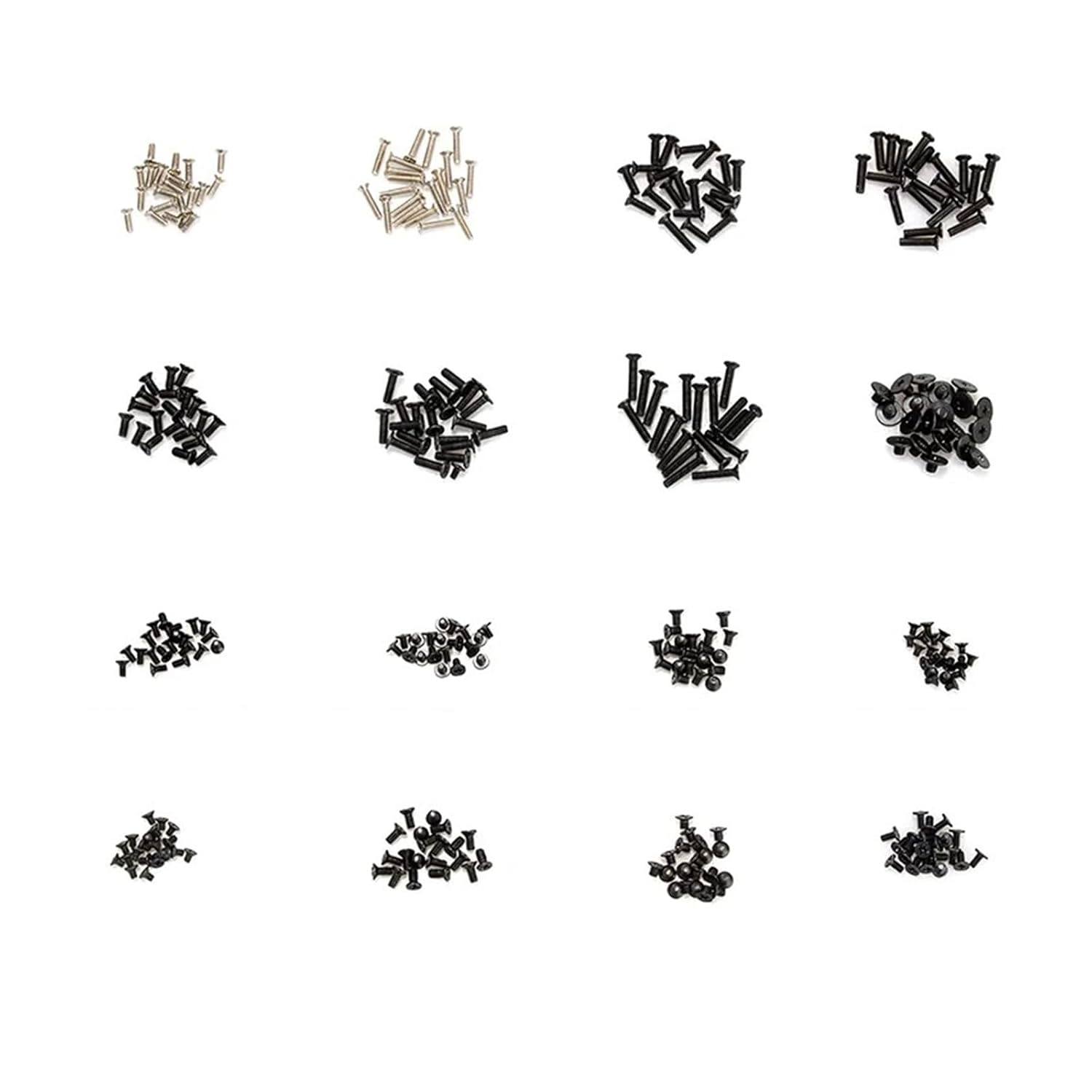 320Pcs M2 M2.5 M3 Laptop Screws Computer Notebook Screws Assemble Fastening Flat Head Repair Tool Compatible for IBMCompatible for Dell