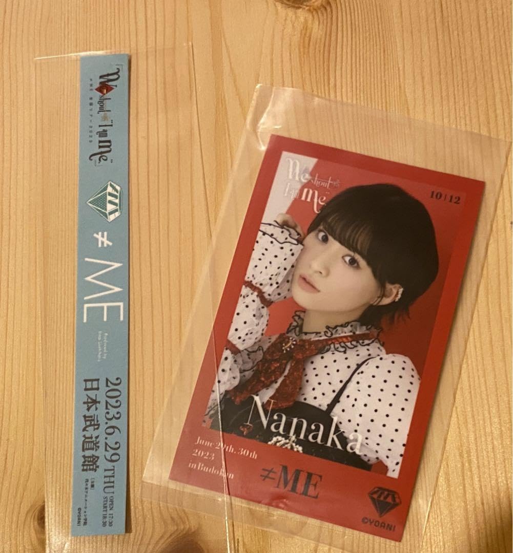 Amazon.co.jp: 冨田菜々風 武道館 入場特典 ミニフォト ノイミー