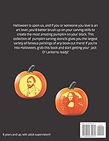 Vista 2 de Creative Pumpkin Carving Stencils 25 Famous Paintings by Munch, Van Gogh, Botticelli, da Vinci, for your Most Artistic Halloween Ever