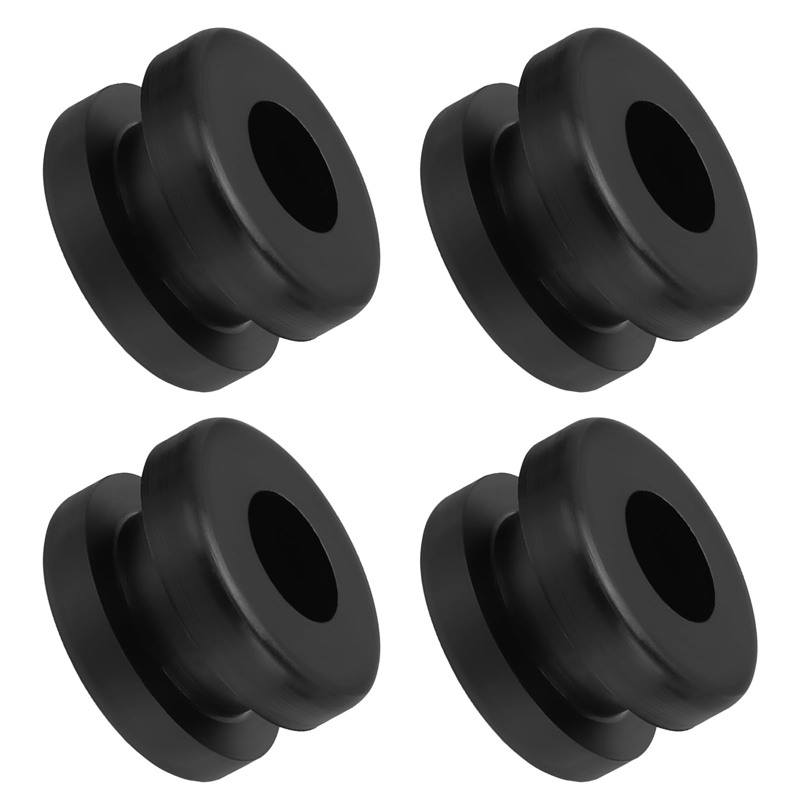 JAVIK Rubber Heel Guard Grommets 4Pcs Fit for Yamaha Warrior 350 1990-2004 Banshee 350 1990-2006 Blaster 200 1990-2006 OEM# 90480-18411-00