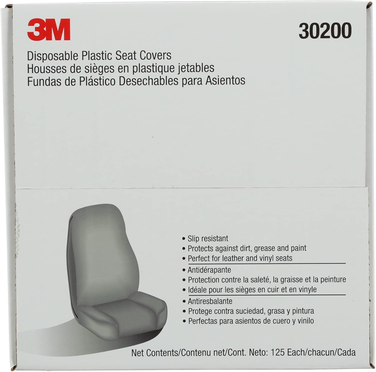 3M Marson 30200 Kwikee Disposable Plastic Seat Cover