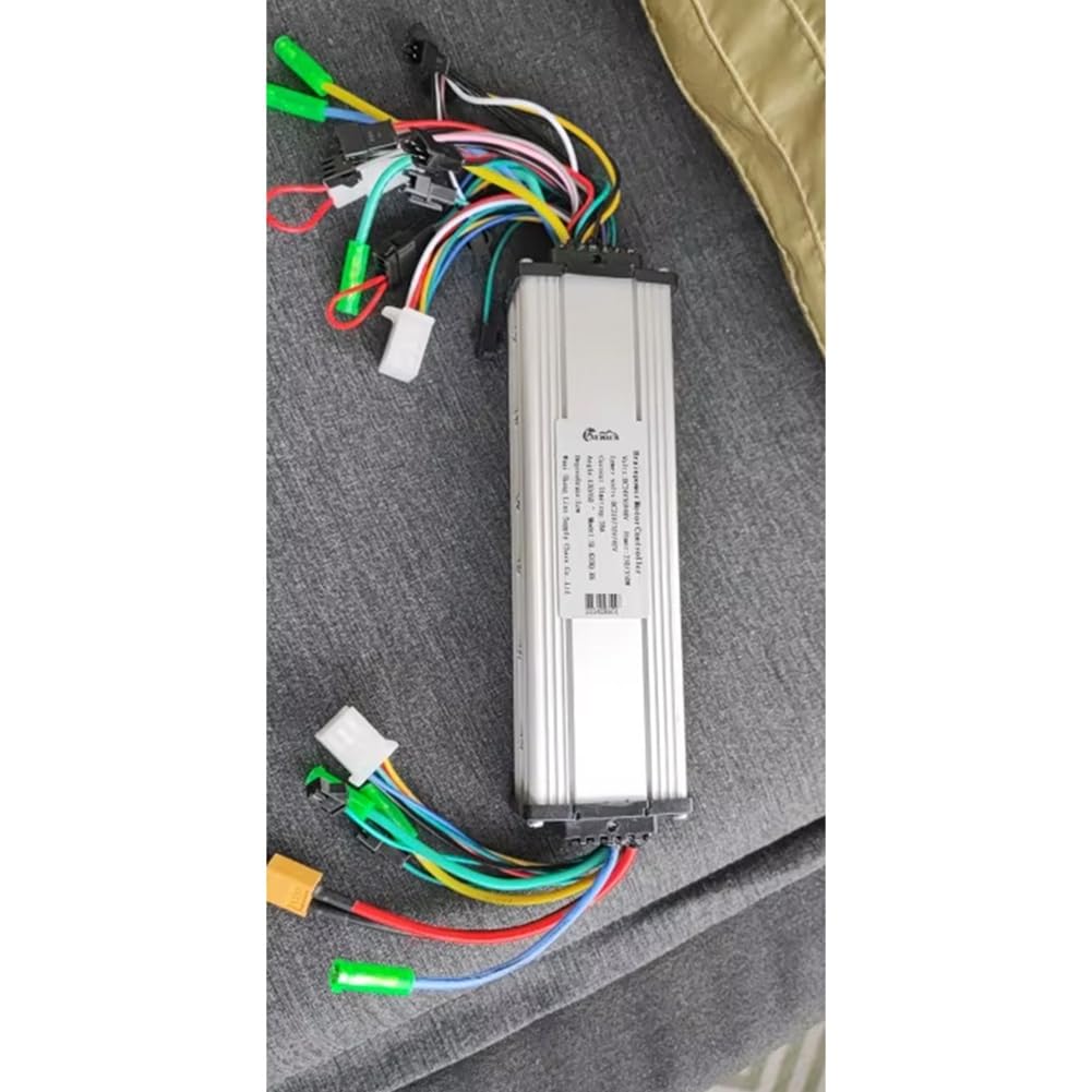 Sterownik silnika 24 V, 36 V, 48 V, 350 W, podwójny napęd, aluminiowy, plastikowy pojemnik