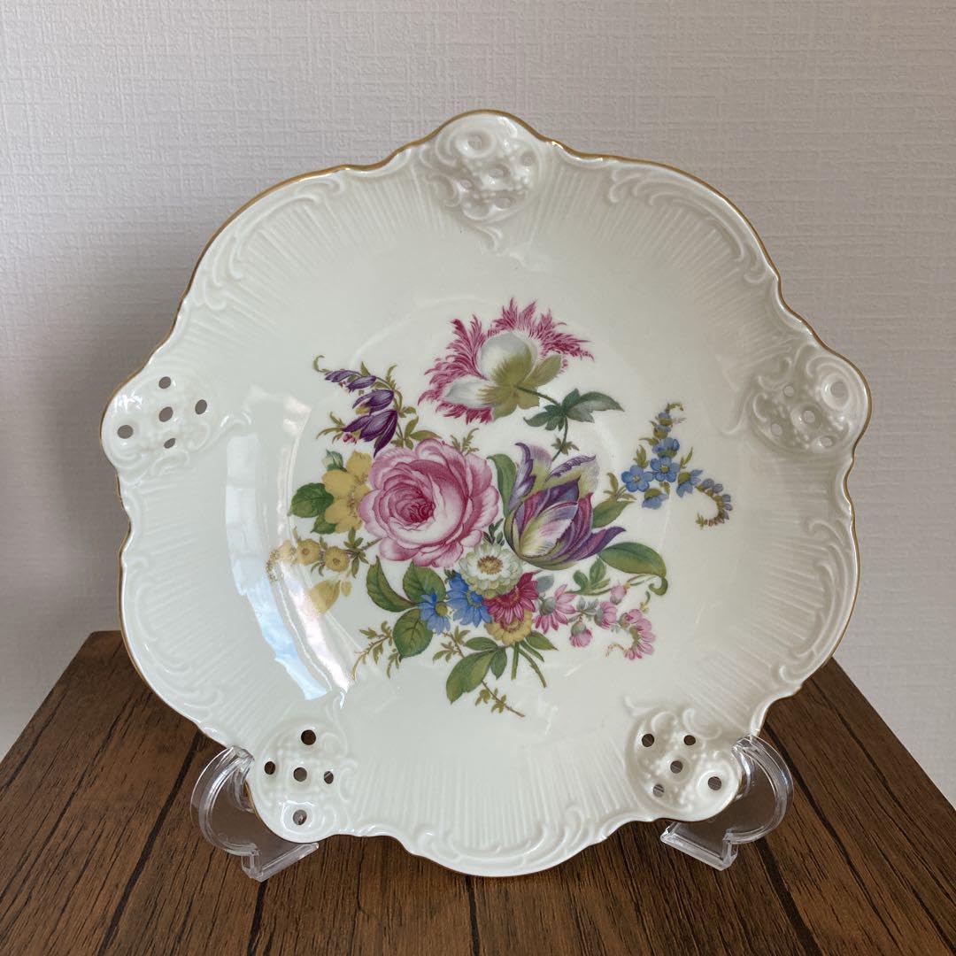 ROSENTHAL （ローゼンタール）花柄 薔薇模様 金彩 カップ＆ソーサー 