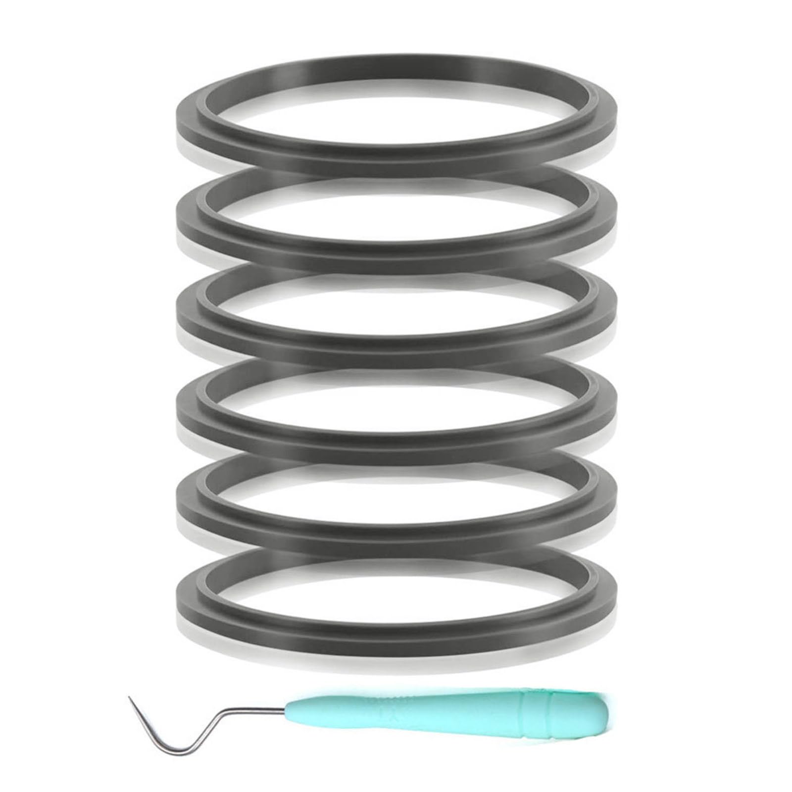 Mekalero Juicer Seals Rings Replacement for NB900W / 600W Flat Cross Extractor Accessories Parts Sealing Set Kit for Maker Rubber Gasket Replacement for Blender