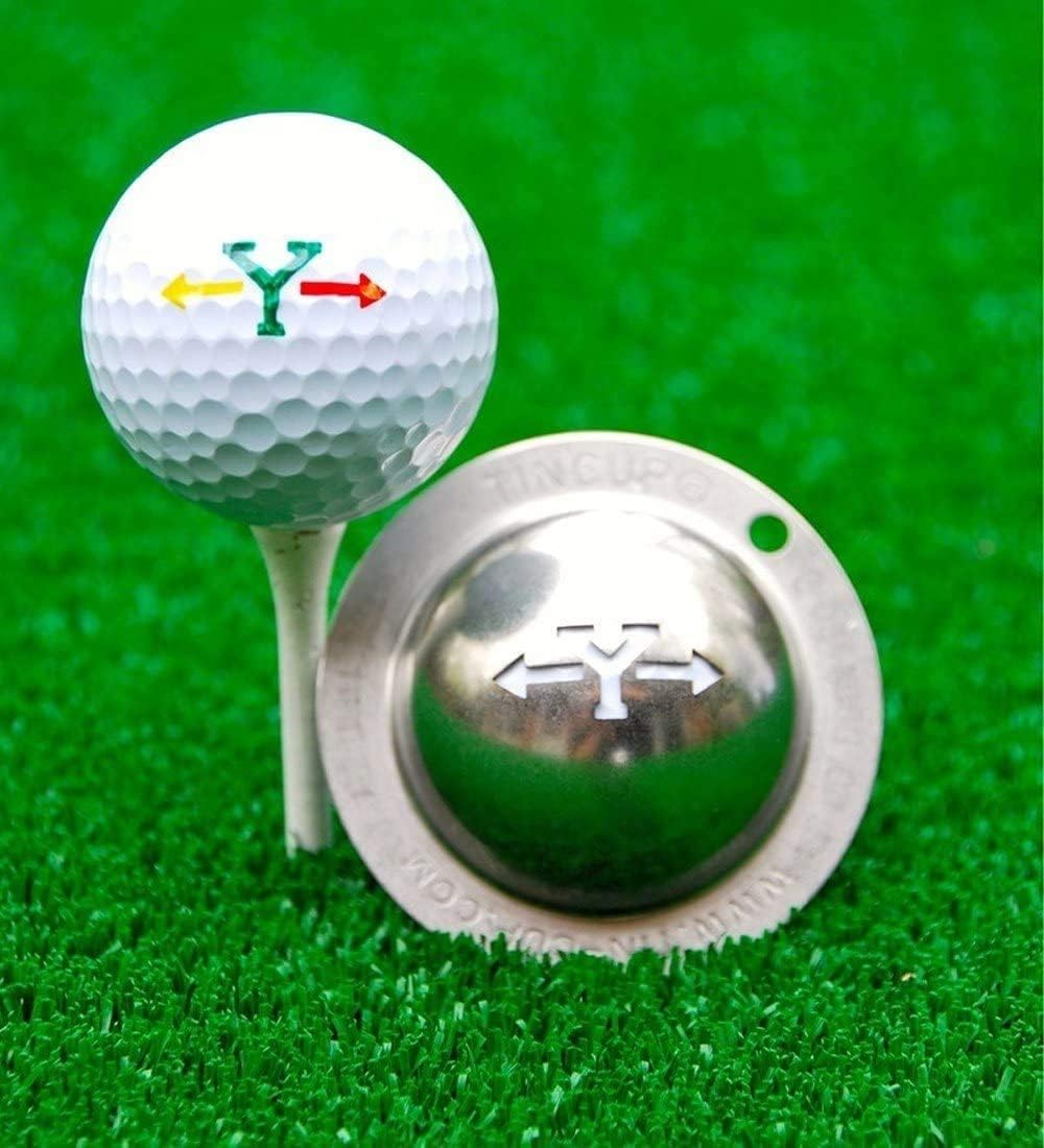 Tin Cup Alpha Players Cup Y Golf Ball Stencil