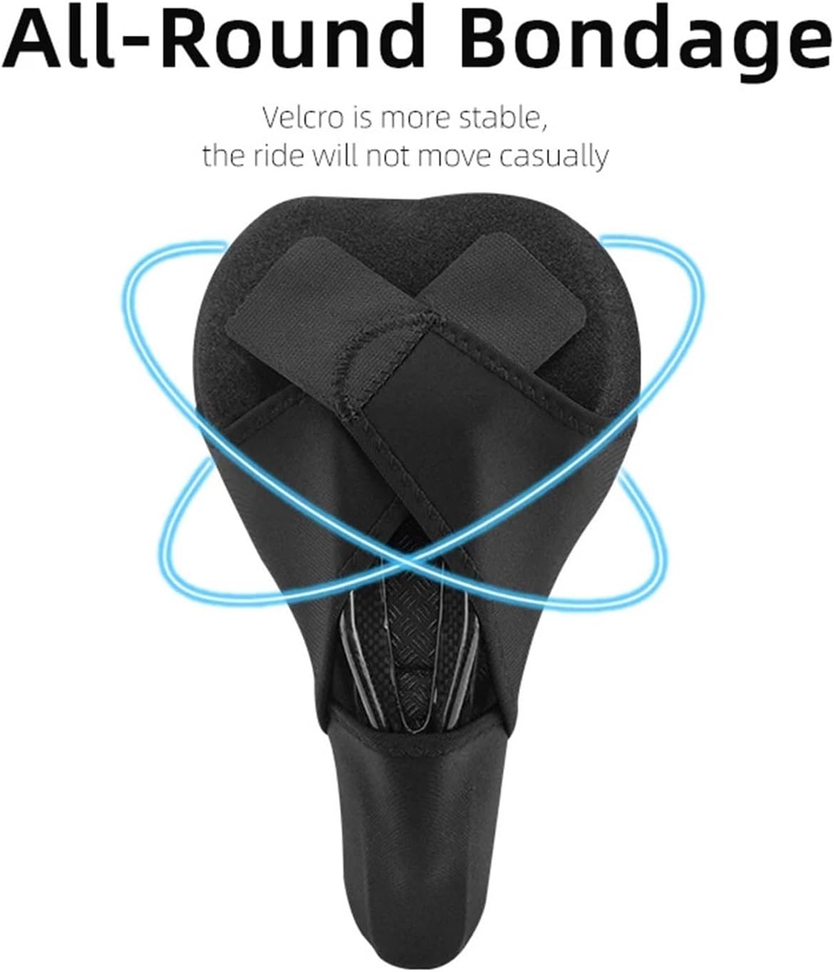 Saddle Cover Silicone Bike Saddle Cover Hollow Breathable Seat Cushion Cycling Accessory Soft