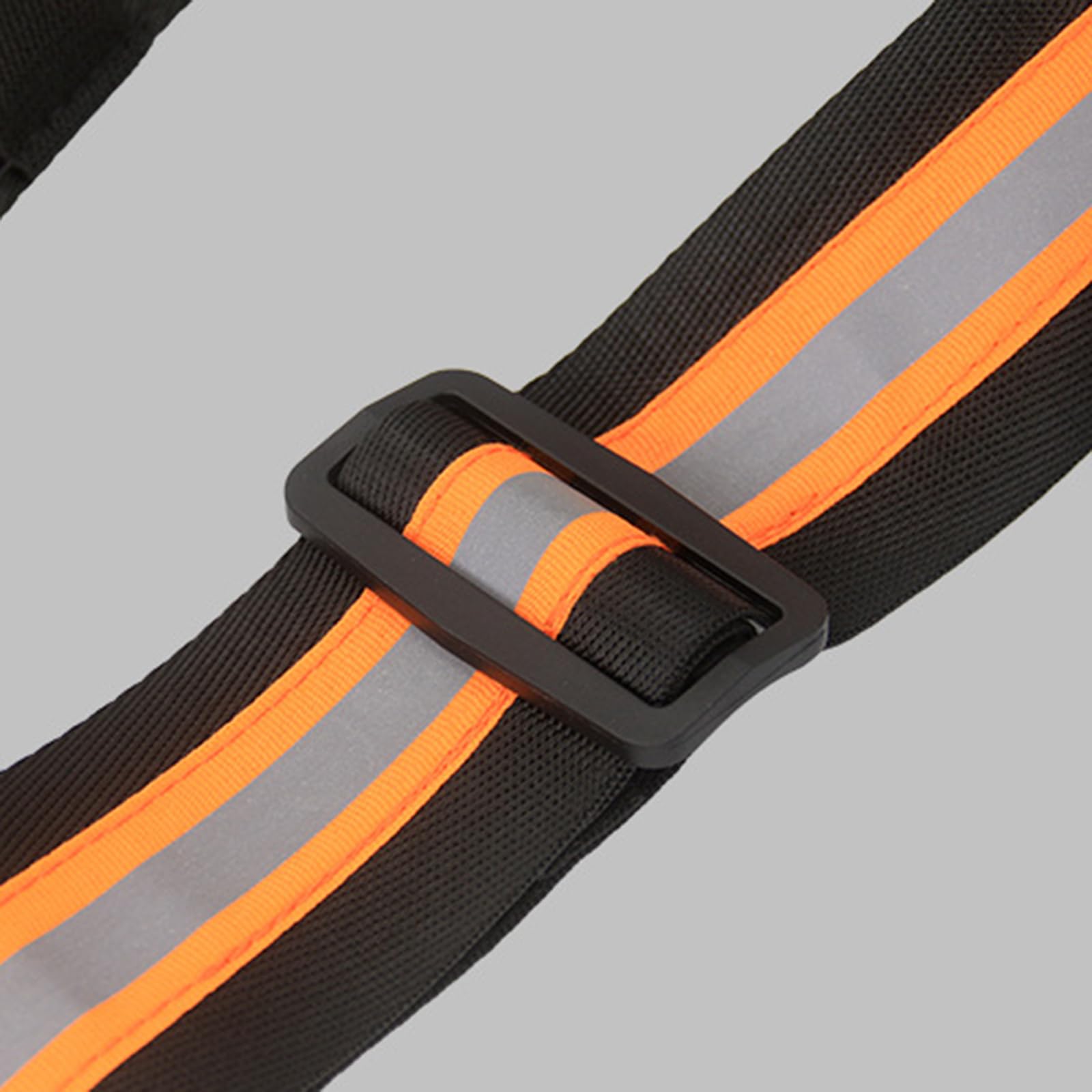 Tracolla radio ad alta visibilità con struttura in nylon rinforzato, ergonomica, regolabile, per gli appassionati di attività all'aperto, tracolla regolabile in nylon