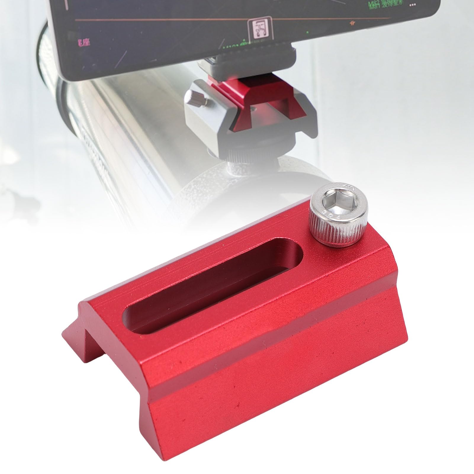 Bewinner Base Universal de de Doblaje para el Alcance del Buscador de Telescopio, Compatible con C8, C925, ED Series 80ED, 102ED, 130APO, Soporte de Montaje de Aleación de Aluminio con