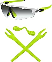 Vista 11 de Mryok Juego de almohadillas de repuesto para gafas de sol Oakley Radar EV Path OO9208 / Pitch OO9211 / Asian Fit OO9275