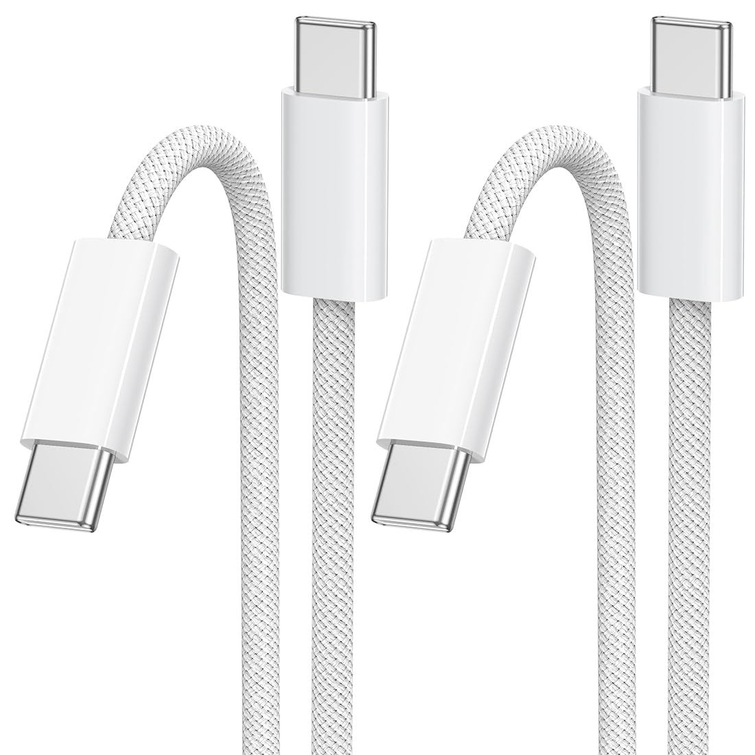 USB C Kabel 3M 2Pack 60W Ladekabel USB-C PD Schnellladekabel Kabel für iPhone 15 16 17 Pro Max, Samsung Galaxy S24/S23/S22, Pixel 7 iPad Pro MacBook Air Tablets usw