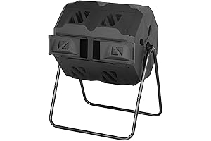 43-Gallon Stainless-Steel Tumbling Composter