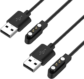 Charger Replacement for Wyze Watch 44mm 47mm Smart Watch, Magnetic Charging Cable 3.3ft 2-Pack