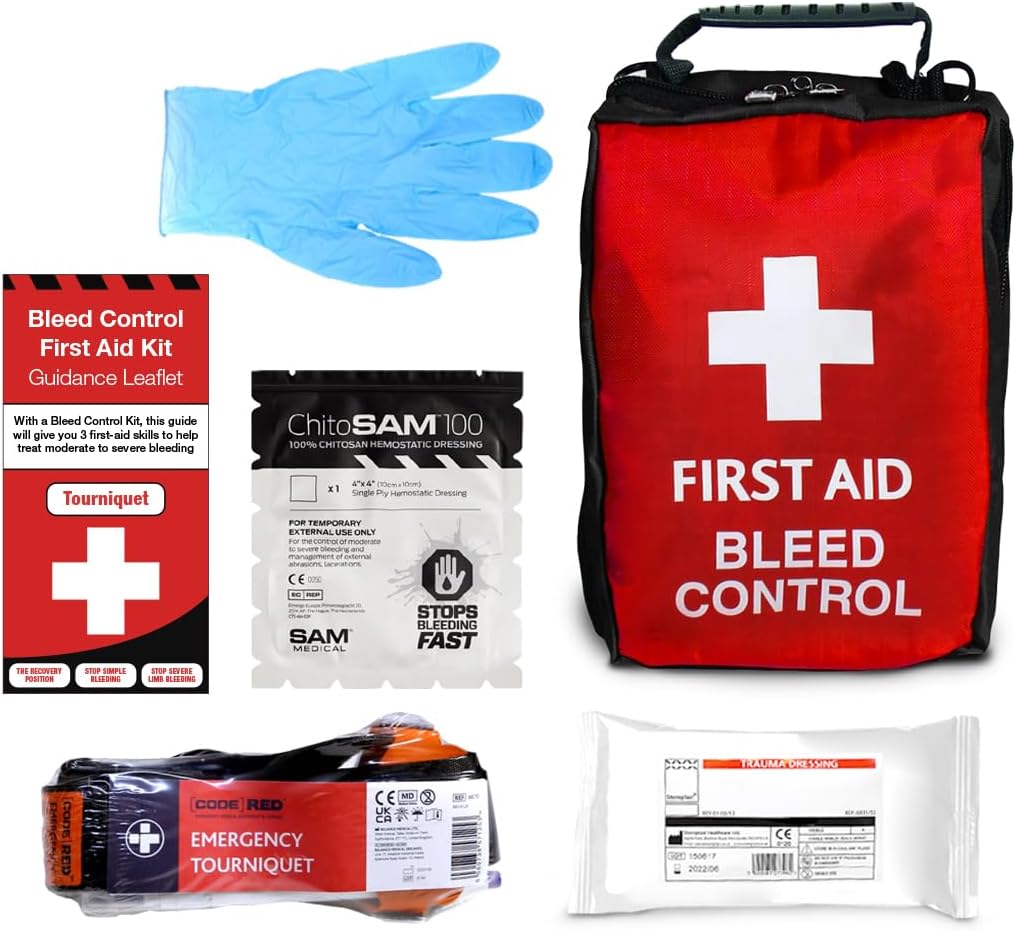 Value Aid Basic Bleed Control Kit with Tourniquet – Soft Case