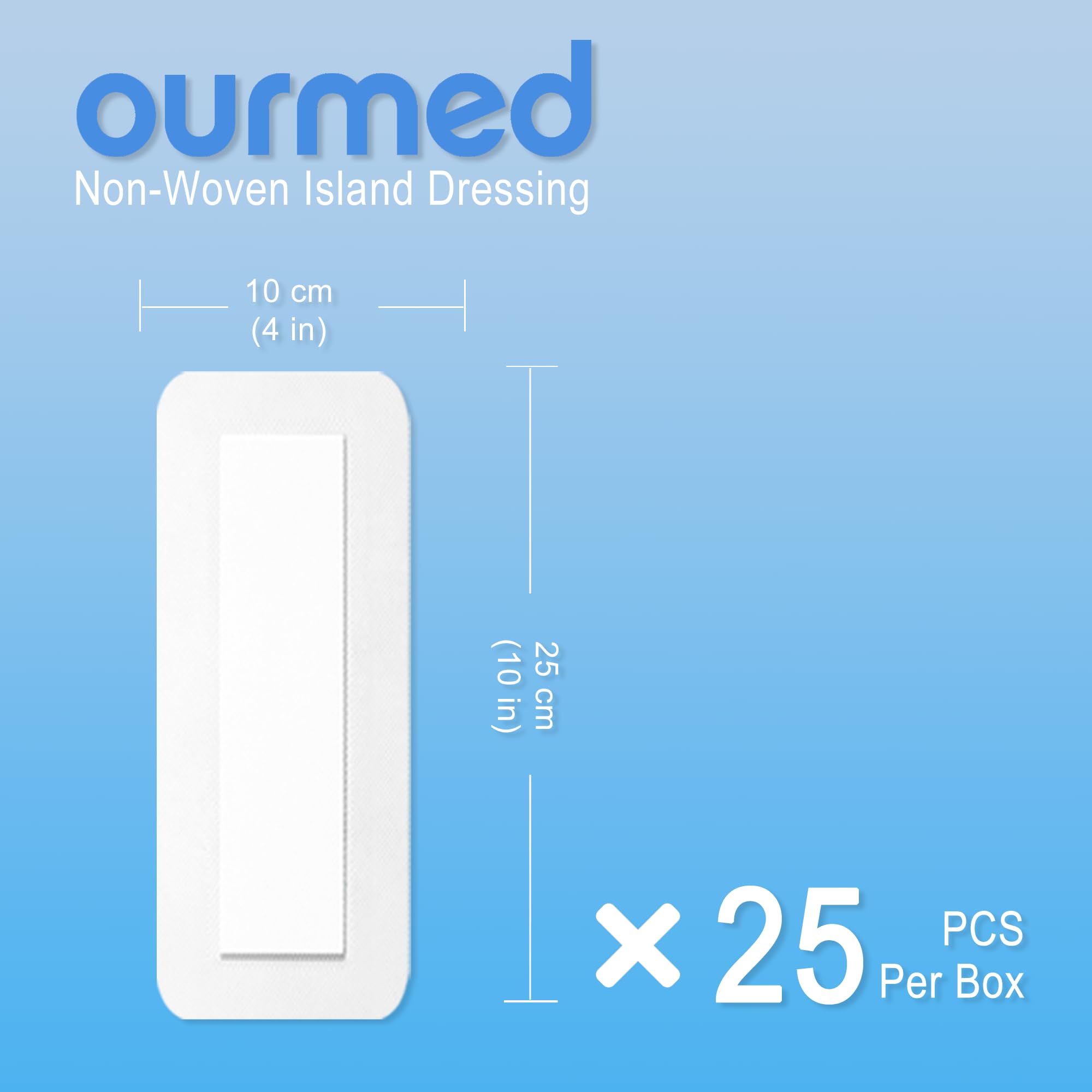 Ourmed Gauze Dressings - Pack of 25 -2