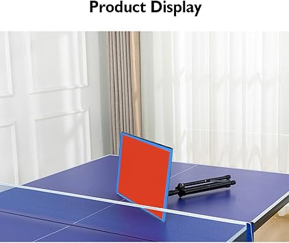 Table Tennis Return Board Self-Training Table Tennis Return Board Equipment Suitable for Indoor and Outdoor Home Gym Self-Training Table Tennis Rebound Board