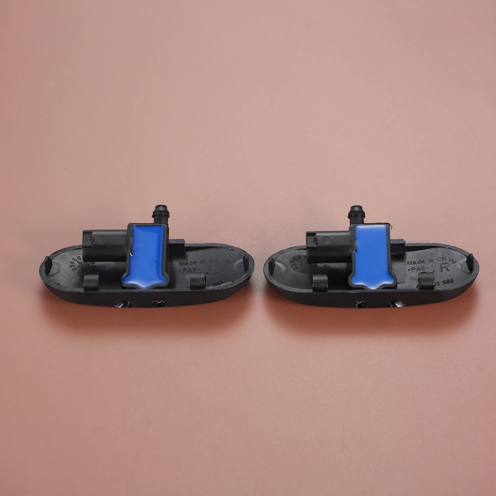2 Pezzi 4FD955987 Sinistro + 4FD955988 Destro tergicristallo Auto ugello spruzzatore Getto riscaldato, per Audi A2 A3 A4/S4 A6 A8 Quattro RS4