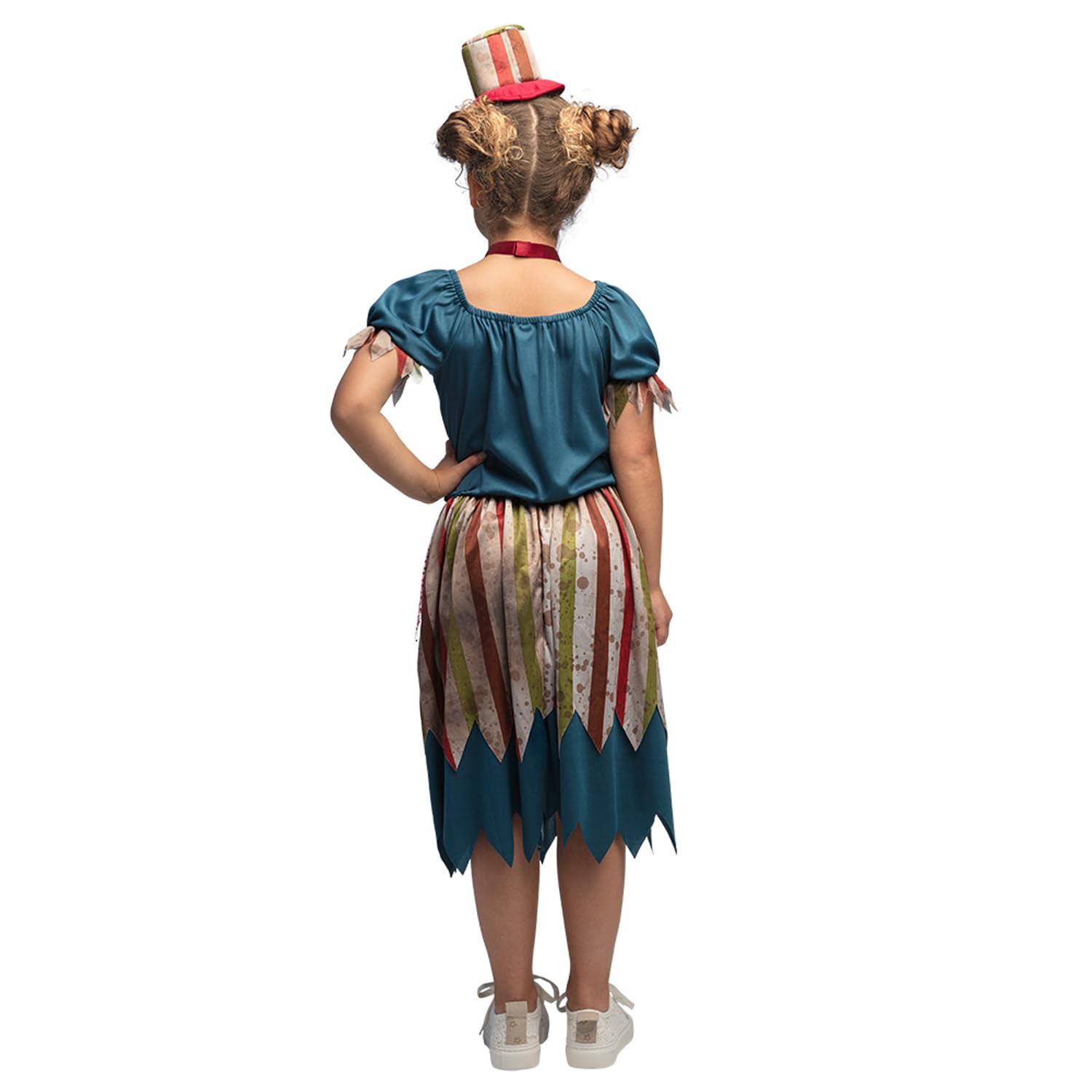 Boland - Children's Evil Clownette, Horror Clown Costume for Girls, Fancy Dress Costumes, Halloween